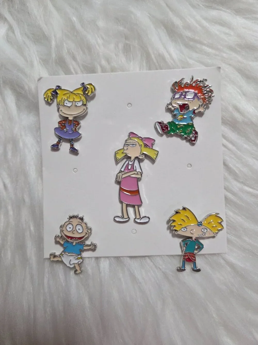 Nickelodeon Rugrats & Hey Arnold Pin Set